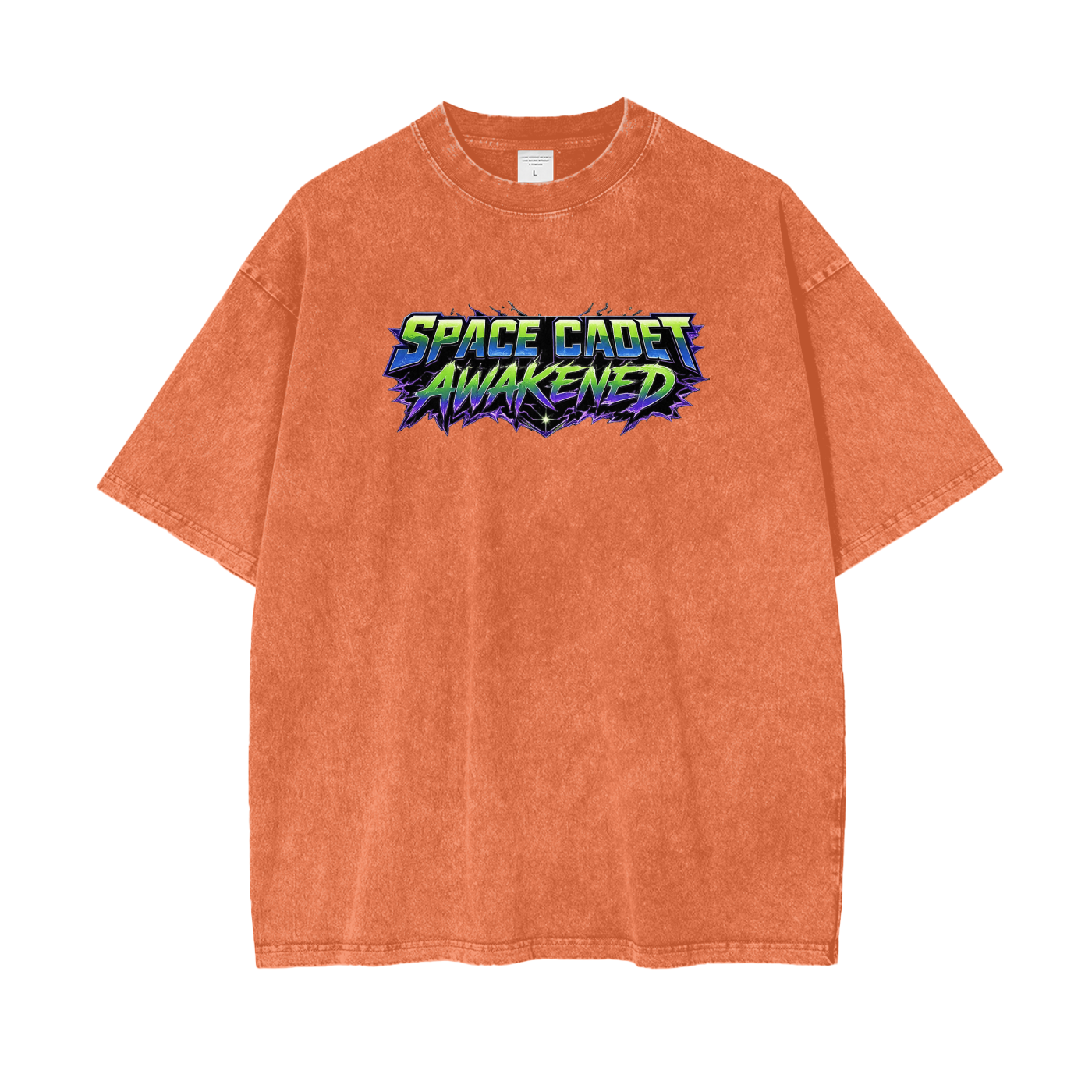 Space Cadet Awakened Snow Washed T-Shirt