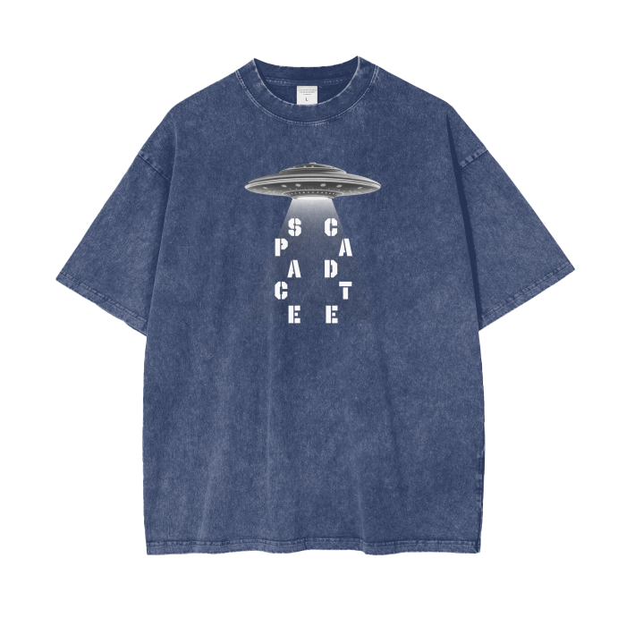 V2 Space Cadet Beam Me Up Snow Washed T-Shirt