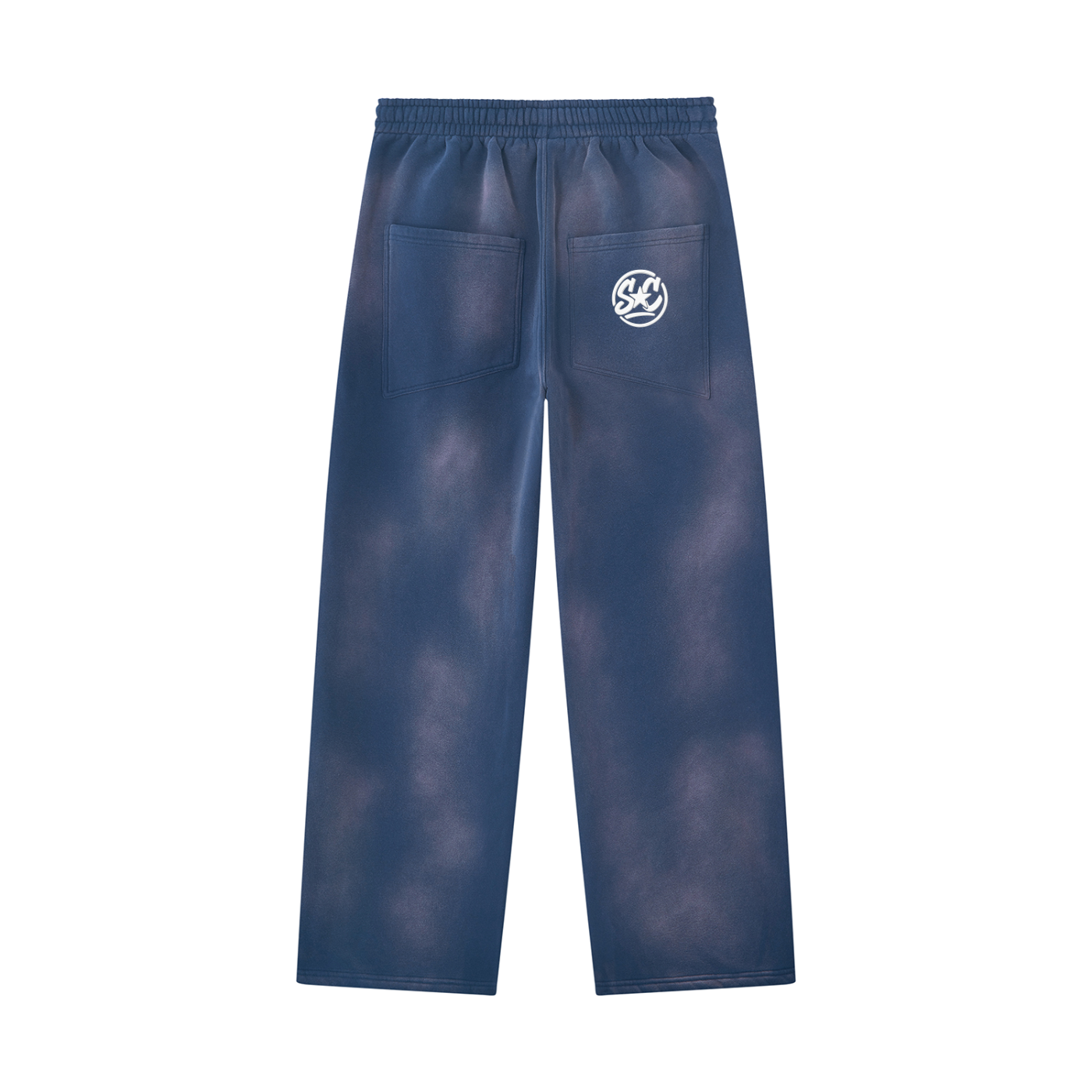 Space Cadet Sun fade Wide Leg Fleece Sweatpants