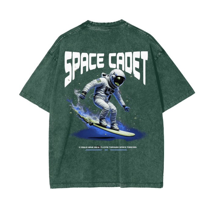 V2 Space Cadet Surfer Snow Washed T-Shirt