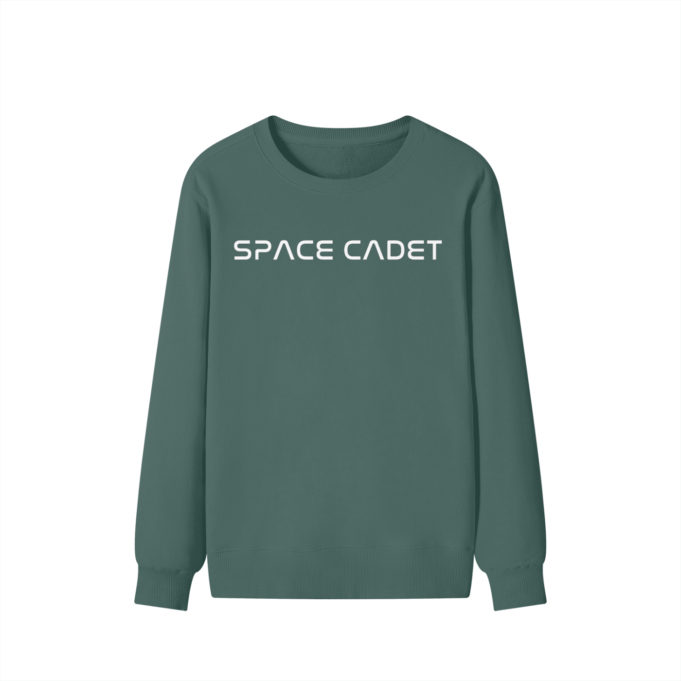 V1 Space Cadet White Print Sweater