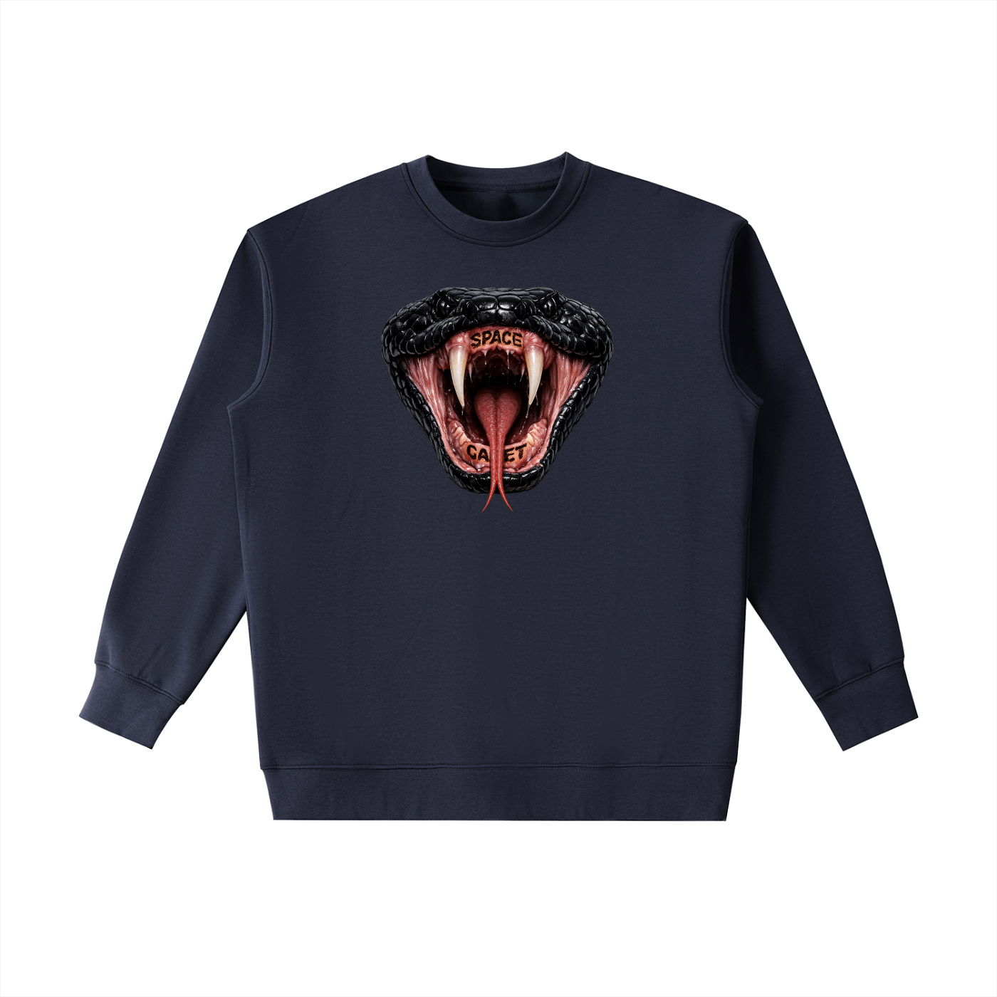 Space Cadet Black Mamba Snake Sweatshirt