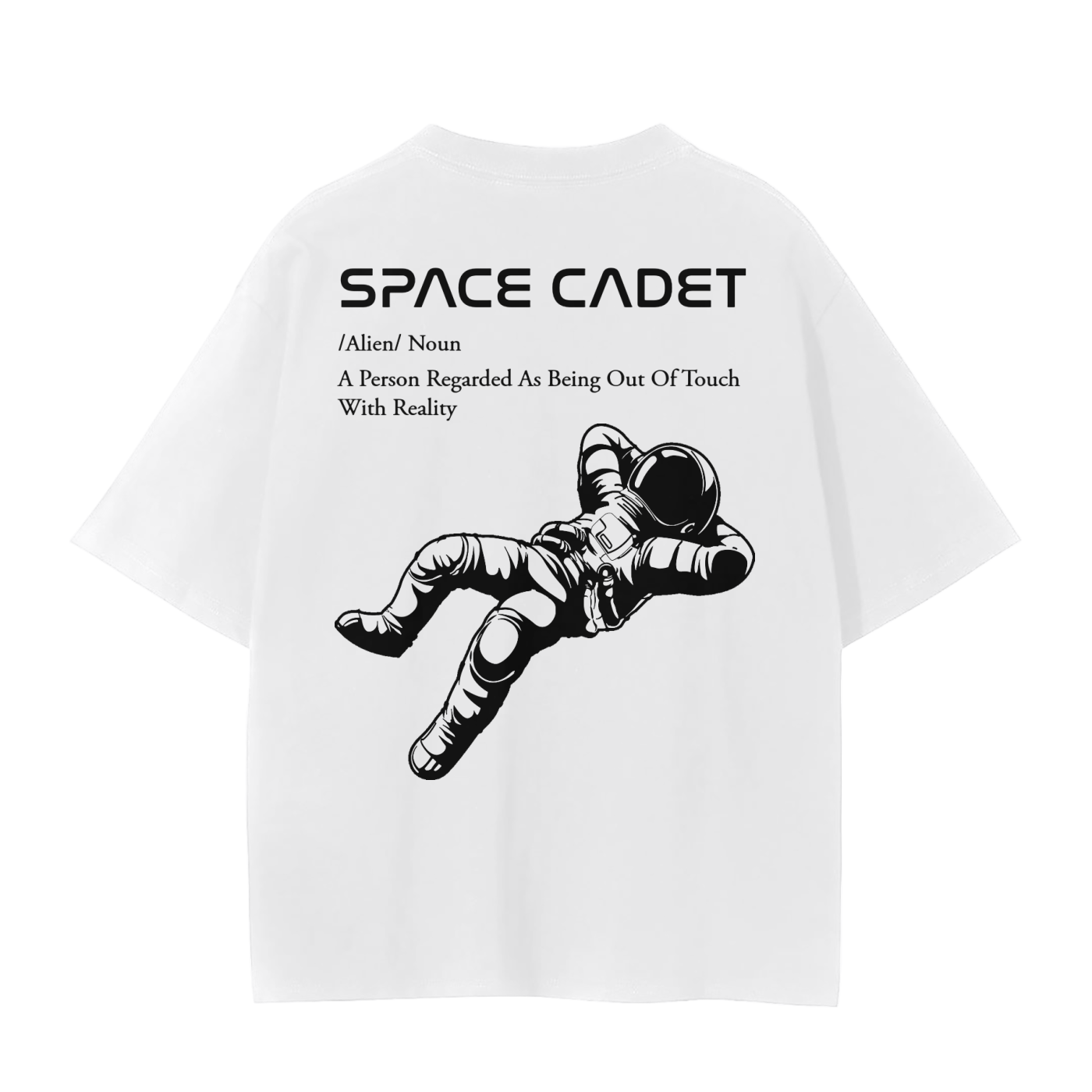 V1 Space Cadet Black Print T-Shirt