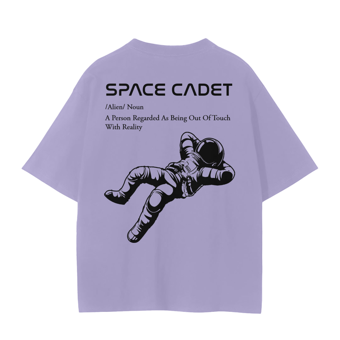 V1 Space Cadet Black Print T-Shirt