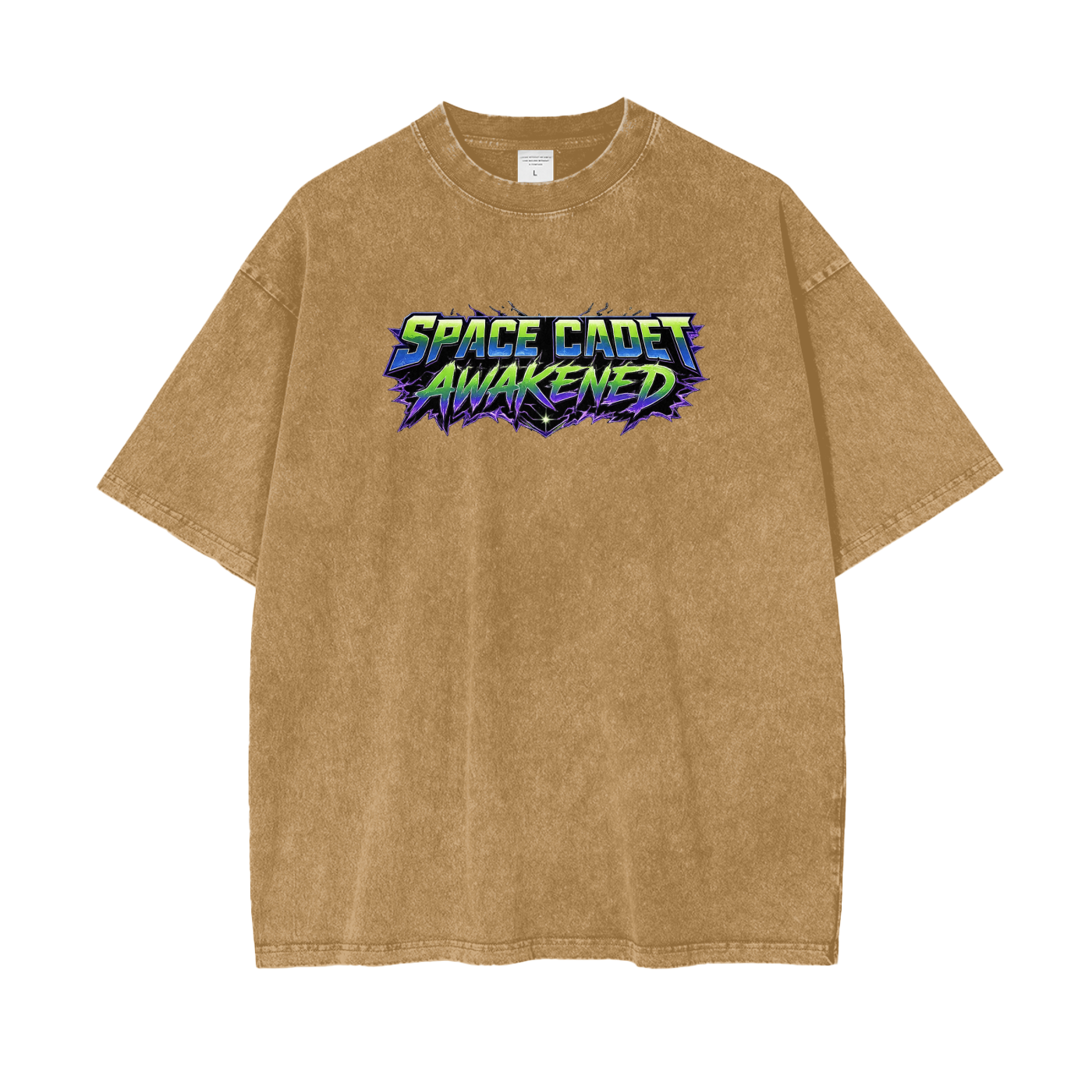 Space Cadet Awakened Snow Washed T-Shirt