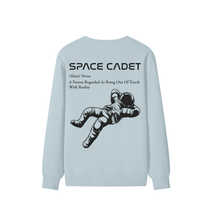V1 Space Cadet Black Print Sweater