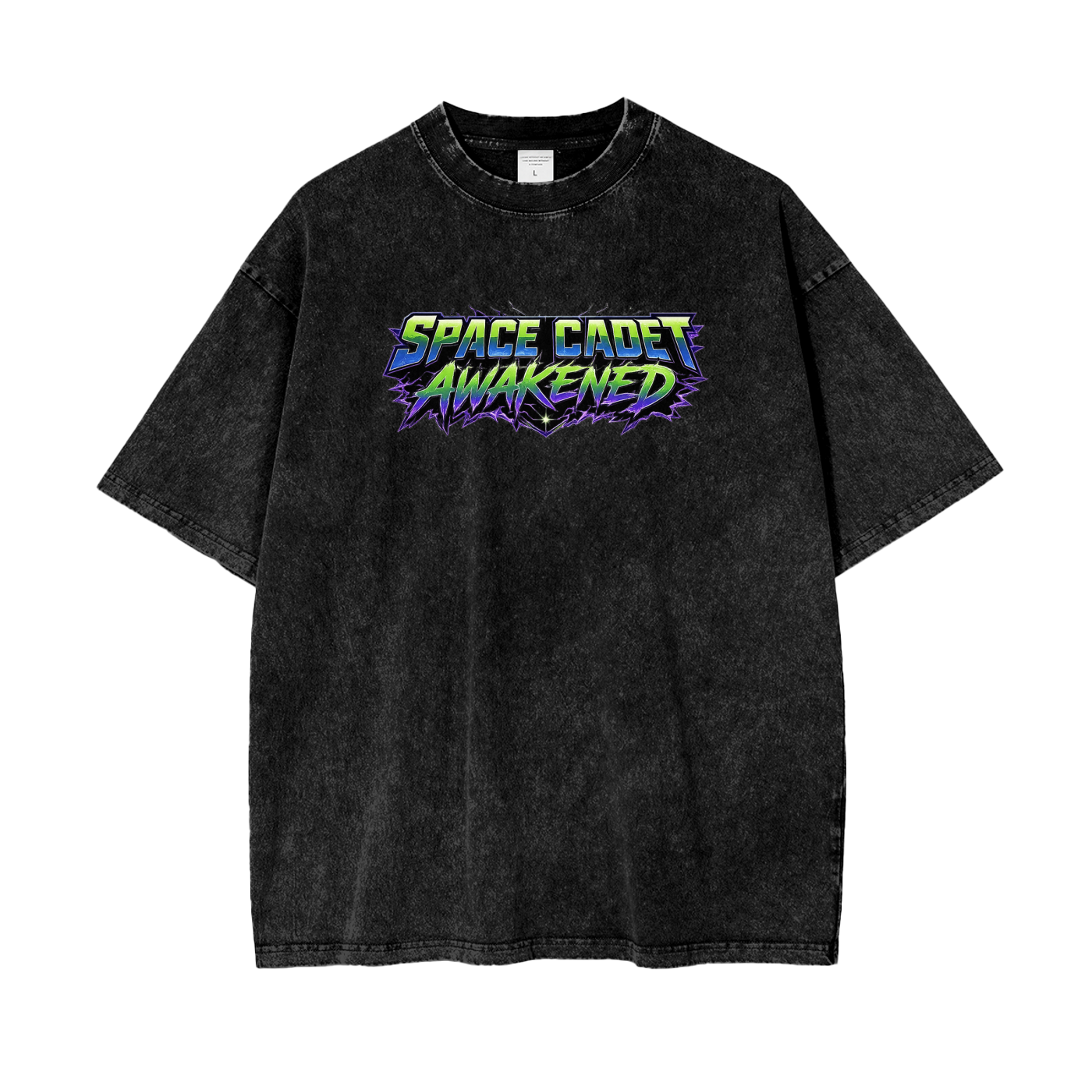 Space Cadet Awakened Snow Washed T-Shirt
