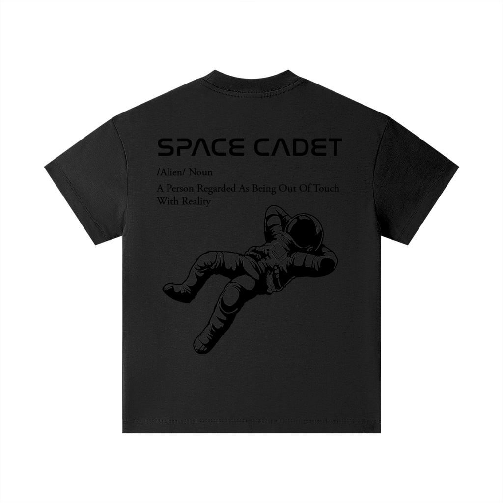 V1 Space Cadet Black Print Kids T-Shirt