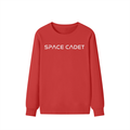 V1 Space Cadet White Print Sweater