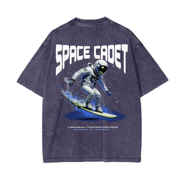 V2 Space Cadet Surfer Snow Washed T-Shirt