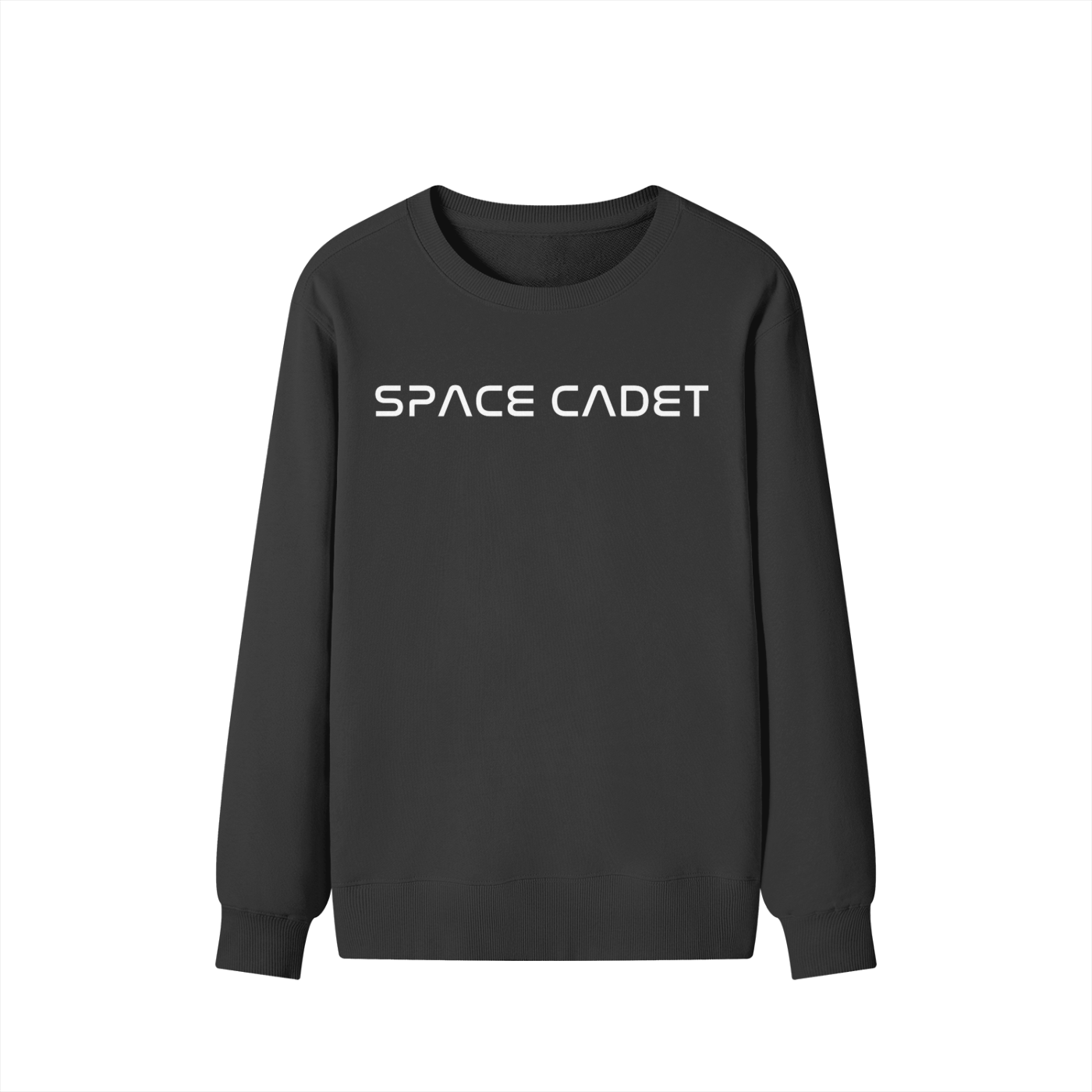 V1 Space Cadet White Print Sweater