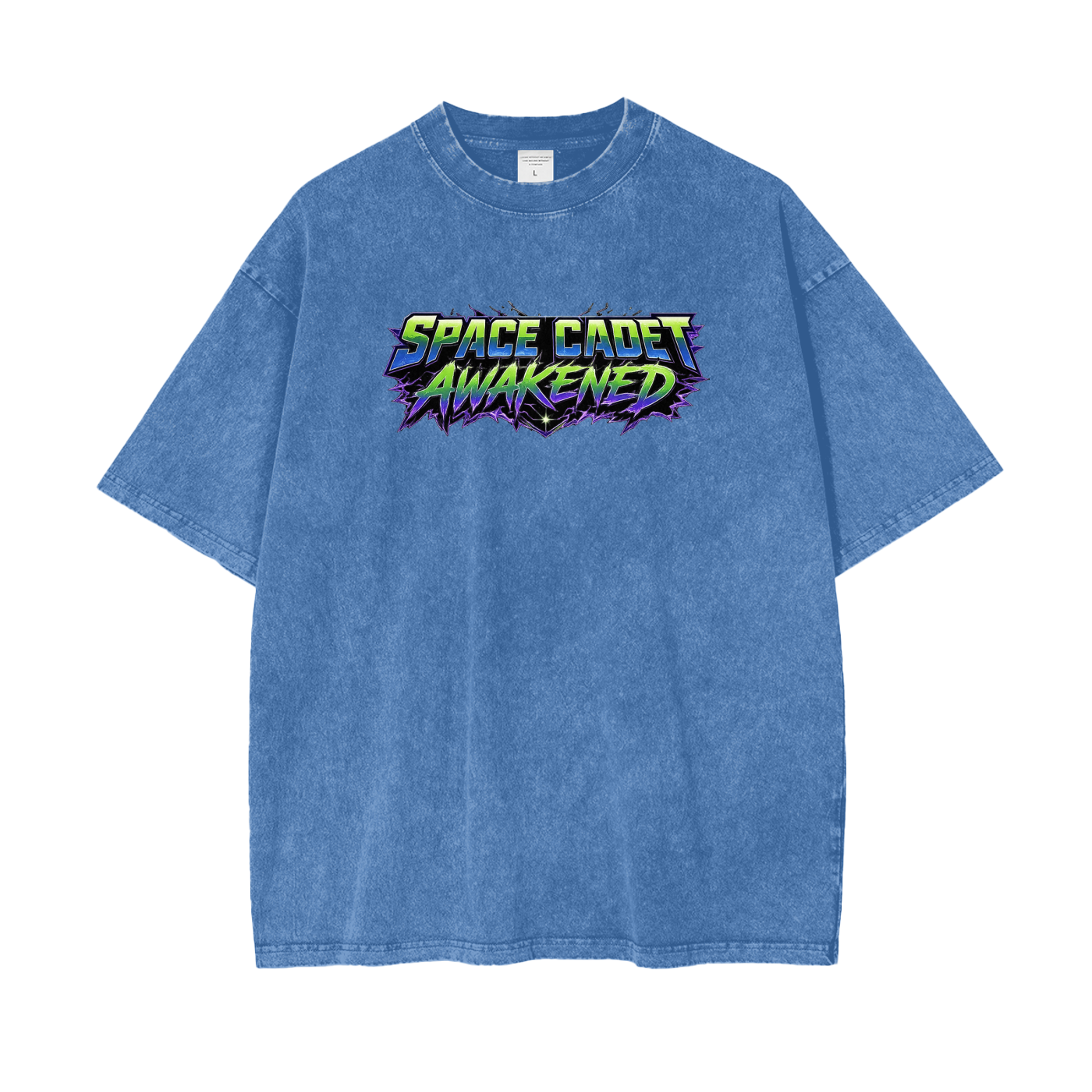 Space Cadet Awakened Snow Washed T-Shirt