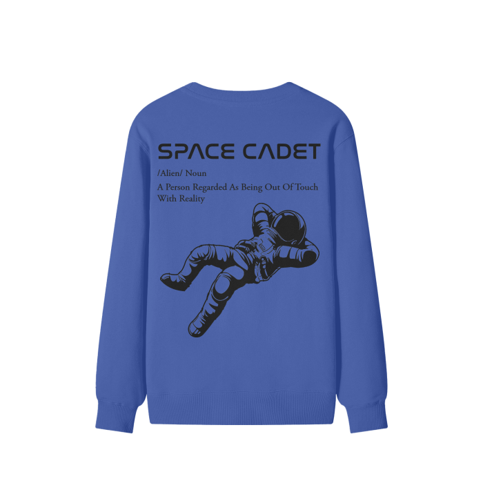 V1 Space Cadet Black Print Sweater