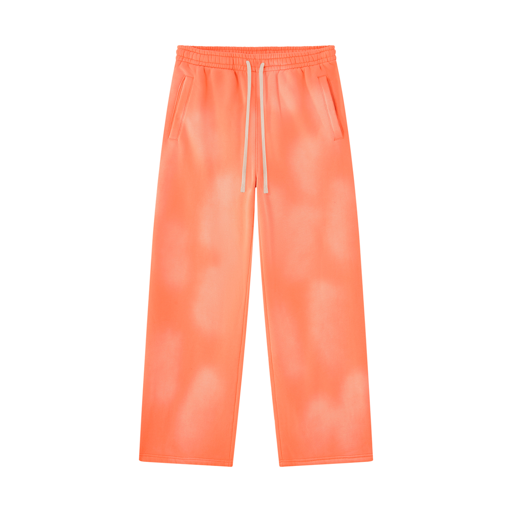 Space Cadet Sun fade Wide Leg Fleece Sweatpants