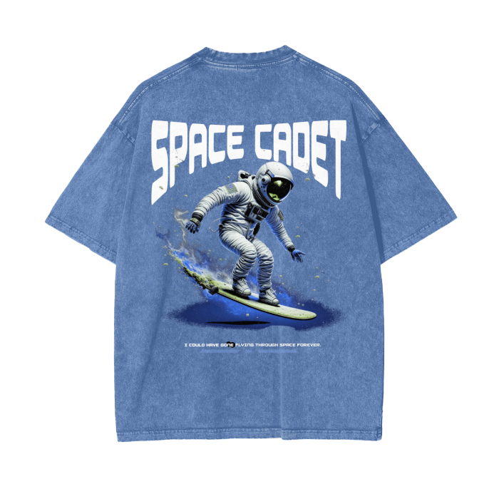 V2 Space Cadet Surfer Snow Washed T-Shirt