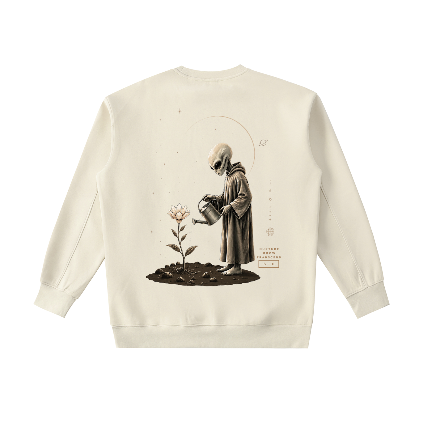 Space Cadet Flower Of Life Sweatshirt
