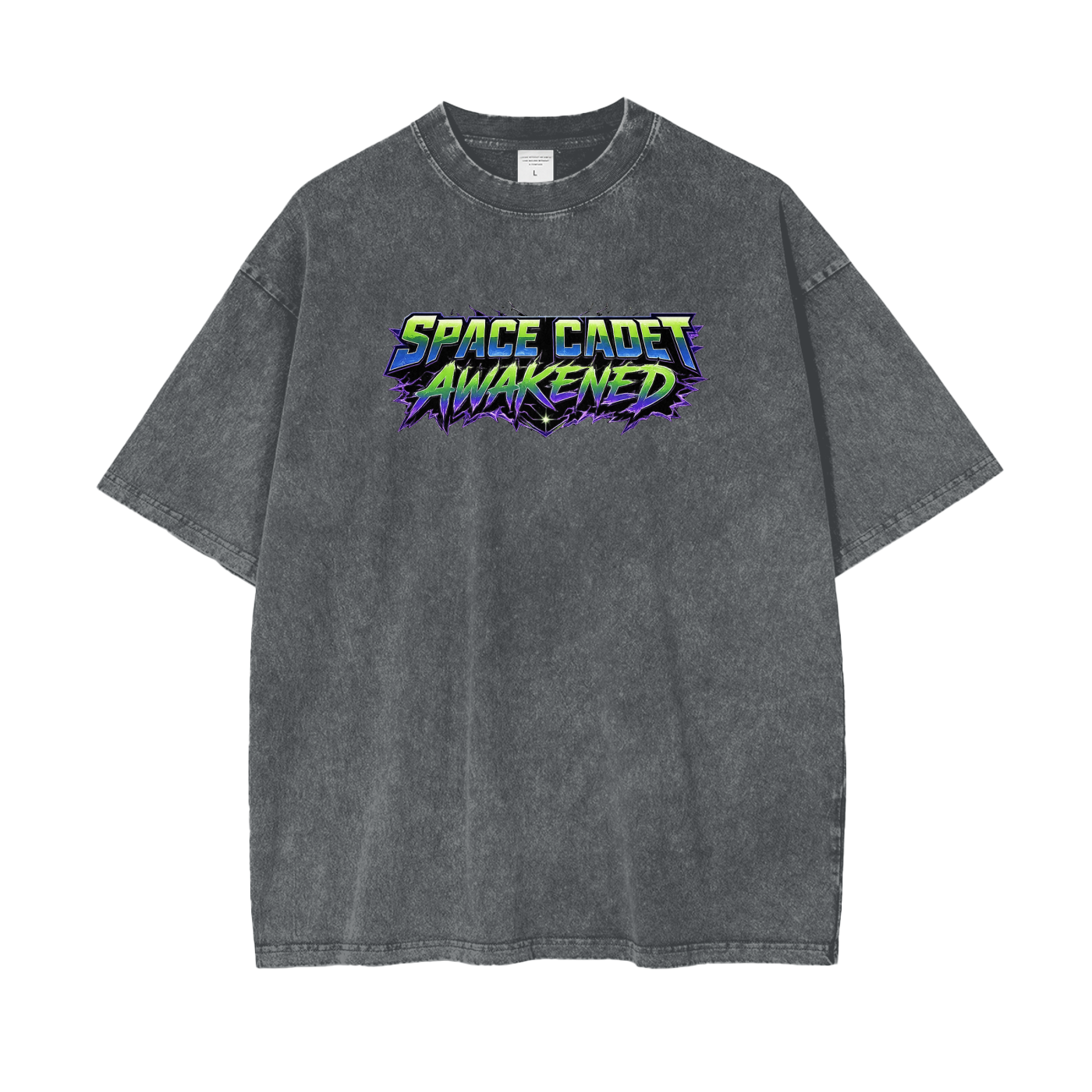 Space Cadet Awakened Snow Washed T-Shirt