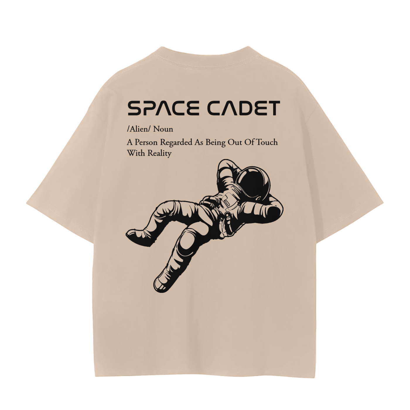 V1 Space Cadet Black Print T-Shirt